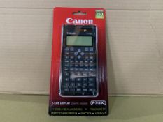 21 X BRAND NEW CANON F-715SG SCIENTIFIC CALCULATORS R15