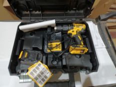 DEWALT DCK2060L2T-SFGB 18V 3.0AH LI-ION XR CORDLESS COMES WITH BATTERY CHARGER AND CARRY CASE