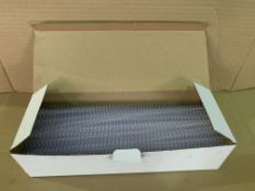 12 X BRAND NEW PACKS OF 200 6MM PLASTIC BINDING COILS R15