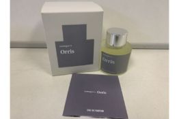 2 X BRAND NEW COMMODITY ORRIS 100ML EDT SPRAY RRP £100 EACH