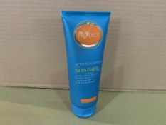 84 X BRAND NEW ASDA PROTECT AFTER SUN LOTION WITH SHIMMER 200ML R15