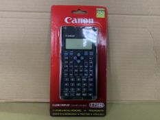 22 X BRAND NEW CANON F-715SG SCIENTIFIC CALCULATORS R1