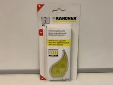 24 X NEW PACKS OF 4 KARCHER WINDOW CLEANER CONCENTRATE. STREAK FREE, WATER REPELLANT. (ROW19)