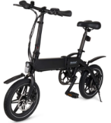 Whirlwind Electric Folding Bike E-Bike.  Electric bike – The C4 electric bike makes travel easier,