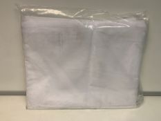 100 X BRAND NEW VISION LINENS V130 70/30 COTTON RICH PLAIN PILLOWCASES R9