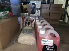 MIXED LOT INCLUDING DEMON SHINE, CAN INVERTER, POLISHING CLOTH ETC S1-17