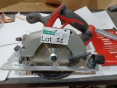 MILWAUKEE HD18CS-0 165MM 18V LI-ION REDLITHIUM CORDLESS CIRCULAR SAW - BARE UNCHECKED/UNTESTED -