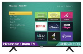 Hisense Roku 65 Inch Smart 4K LED Freeview TV940/2843 RRP £769