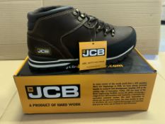 3 X BRAND NEW JCB BROWN SOFT HONCHO WORK BOOTS SIZE 12 S1-29