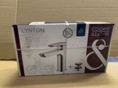 4 X BRAND NEW COOKE AND LEWIS LYNTON CHROMEPLATED TAPS S1-30