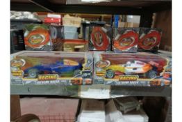 4 X BRAND NEW PACKAGED TEAM POWER RACING EXTREME RACE CAR TOYS IN VARIOUS DESIGNS RRP £19.99 EACH