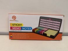 50 X BRAND NEW STICKY MEMO PADS IN 2 BOXES INSL