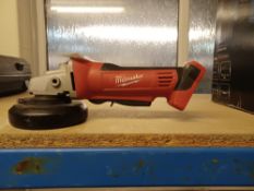 MILWAUKEE HD18AG115-0 18V LI-ION REDLITHIUM 4½" CORDLESS ANGLE GRINDER - BARE UNCHECKED/UNTESTED -