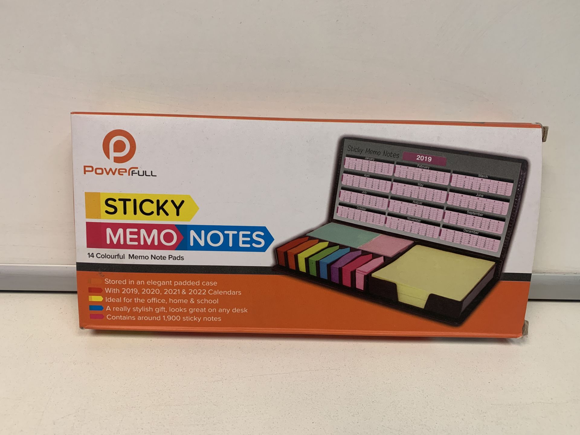 50 X BRAND NEW STICKY MEMO PADS IN 2 BOXES INSL