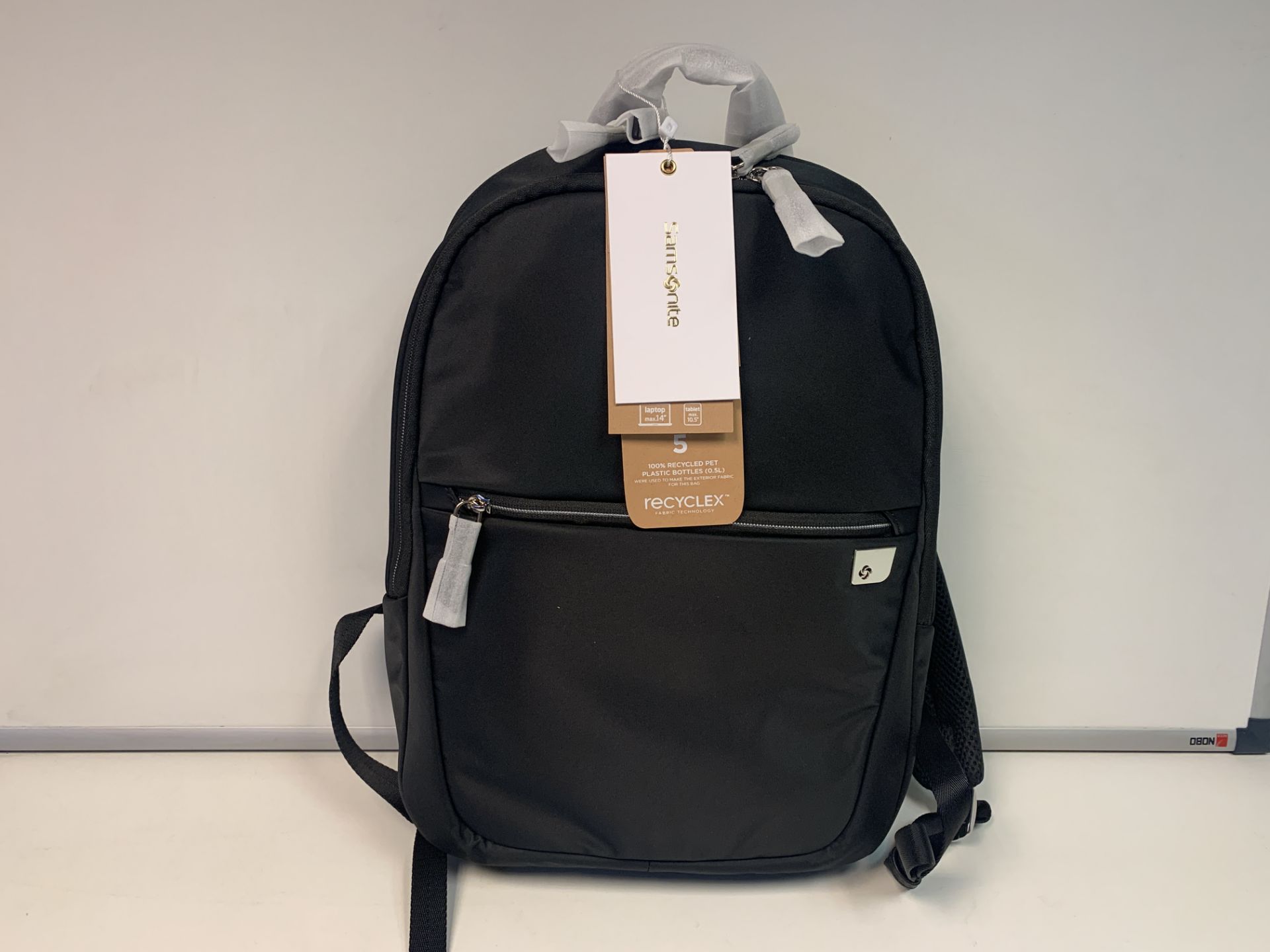 BRAND NEW SAMSONITE ECO WAVE BLACK BACKPACK 14.1 INCH RRP £129 INSL