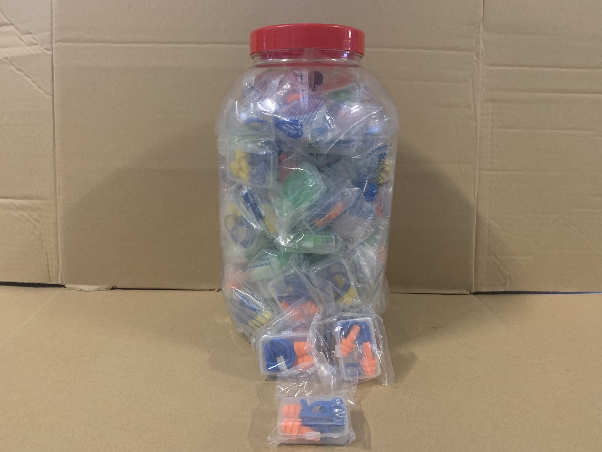 1000 X BRAND NEW EARPLUGS IN VARIOUS COLOURS S1RA