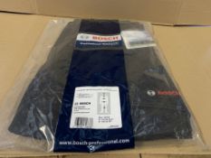 6 X BRAND NEW BOSCH TROUSERS WITH KNEE POCKETS WKT 09 BLACK/GREY SIZE 90C52 RRP £60 EACH S1-3