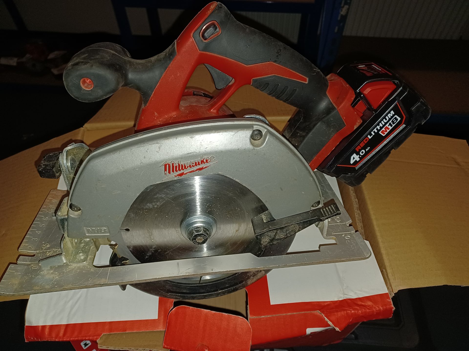 MILWAUKEE HD18CS-0 165MM 18V LI-ION REDLITHIUM CORDLESS CIRCULAR SAW - BARE UNCHECKED/UNTESTED - AO