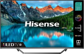 HISENSE Quantum Series 55-inch 4K UHD HDR Smart TV with Freeview play, and Alexa Built-in (2020
