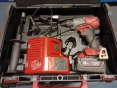 MILWAUKEE M18 FPD2-502X FUEL 18V 5.0AH LI-ION REDLITHIUM BRUSHLESS CORDLESS COMBI DRILL WITH BATTERY