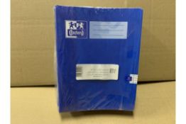 200 X BRAND NEW OXFORD EXERCISE BOOKS (COLOURS MAY VARY) 636/9 S2