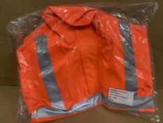 6 X BRAND NEW HI VIS SMOCK JACKETS SIZE SMALL S2