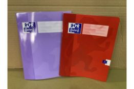 200 X BRAND NEW OCFORD 48 PAGE EXERCISE NOTE BOOKS R15