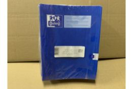 200 X BRAND NEW OXFORD EXERCISE BOOKS (COLOURS MAY VARY) 634/9 S2