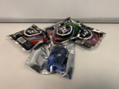 60 X NEW PACKAGED SKULLCANDY OFFSET XL EARPHONES. (ROW4)