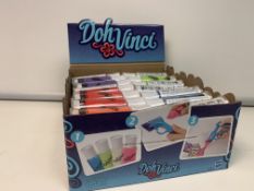 168 X BRAND NEW DOH VINCI ASSORTED REFILLS IN DISPLAY BOX R9