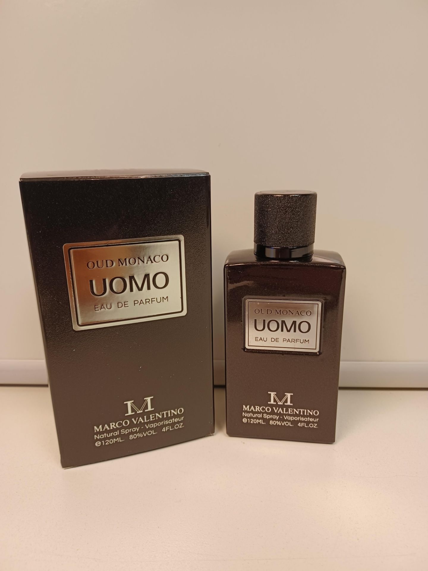 5 X NEW PACKAGED MARCO VALENTINO OUD MONACO UOMO EAU DE PARFUM RRP £35