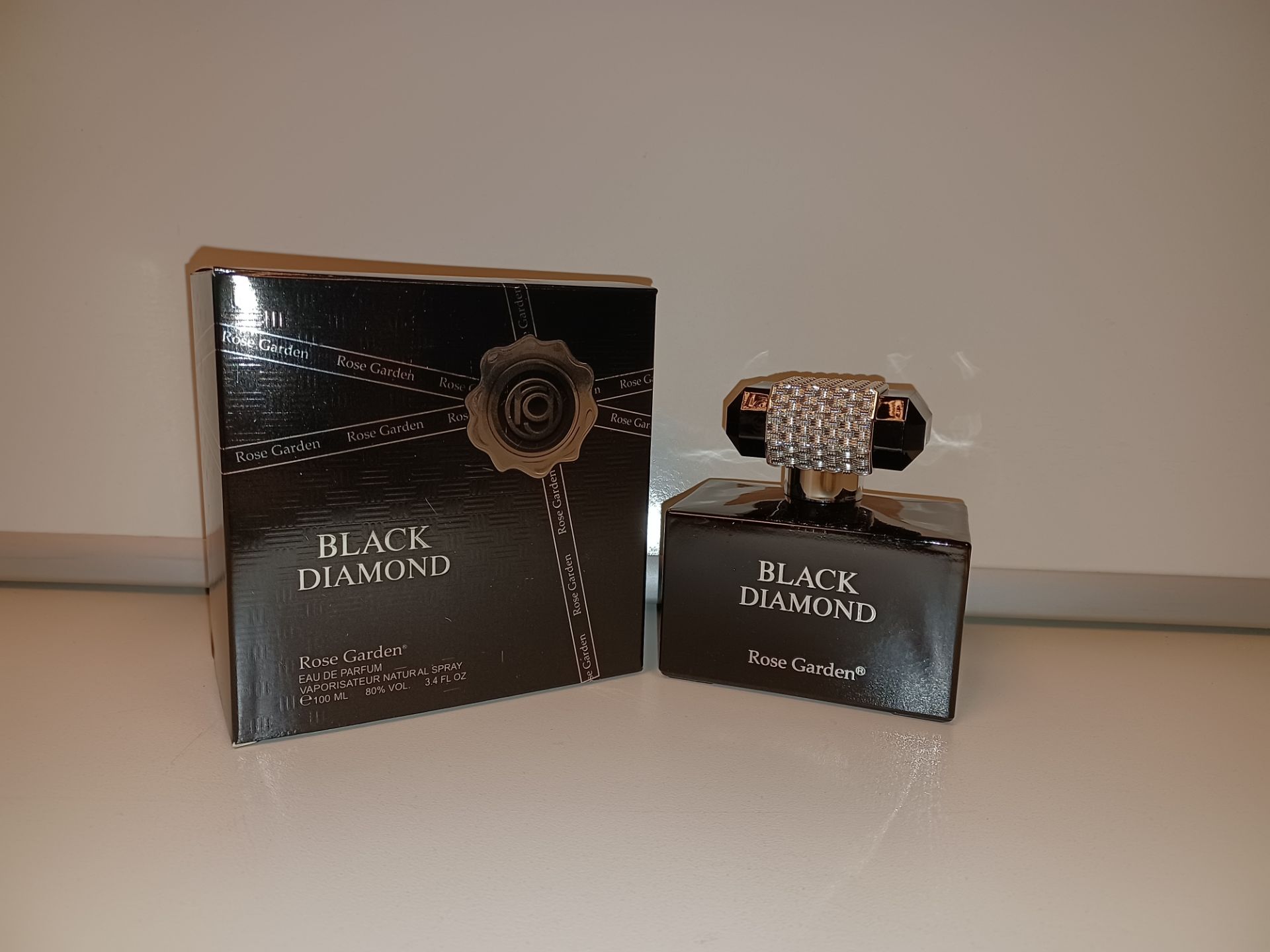 4 X NEW PACKAGED BLACK DIAMOND ROSE GARDEN EAU DE PARFUM 100ML RRP £40