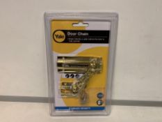 20 X NEW SEALED YALE SECURITY DOOR CHAINS. RRP £14.99 EACH (ROW18)