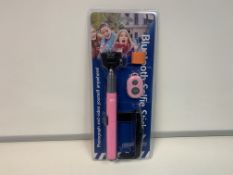 32 X BRAND NEW BLUETOOTH SELFIE STICKS R9