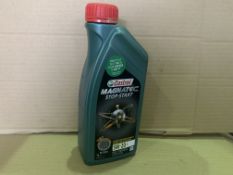 12 X BRAND NEW CASTROL MAGNATEC STOP START 5W-20 FULLY SYNTHETIC OIL 1LITRE RRP £16 EACH R15