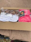 10 PIECE MIXED LINGERIE AND SWIMWEAR LOT IN VARIOUS STYLES AND SIZES INCLUDING FIGLEAVES, REGATTA