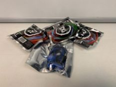 25 X NEW PACKAGED SKULLCANDY OFFSET XL EARPHONES. (ROW4)