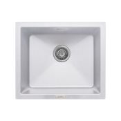 CPR351 PRIMA+ 1B LARGE GRANITE UM SINK WH