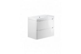 MFMFT0208 LAM 800 2DRW W/HUNG WHITE GLOSS