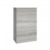 MFMFT0362 FURN 500 WC UNIT NO TOP GREY ASH