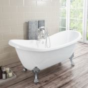 MFZBF0002 TRADITIONAL SLIM FREESTANDING BATH