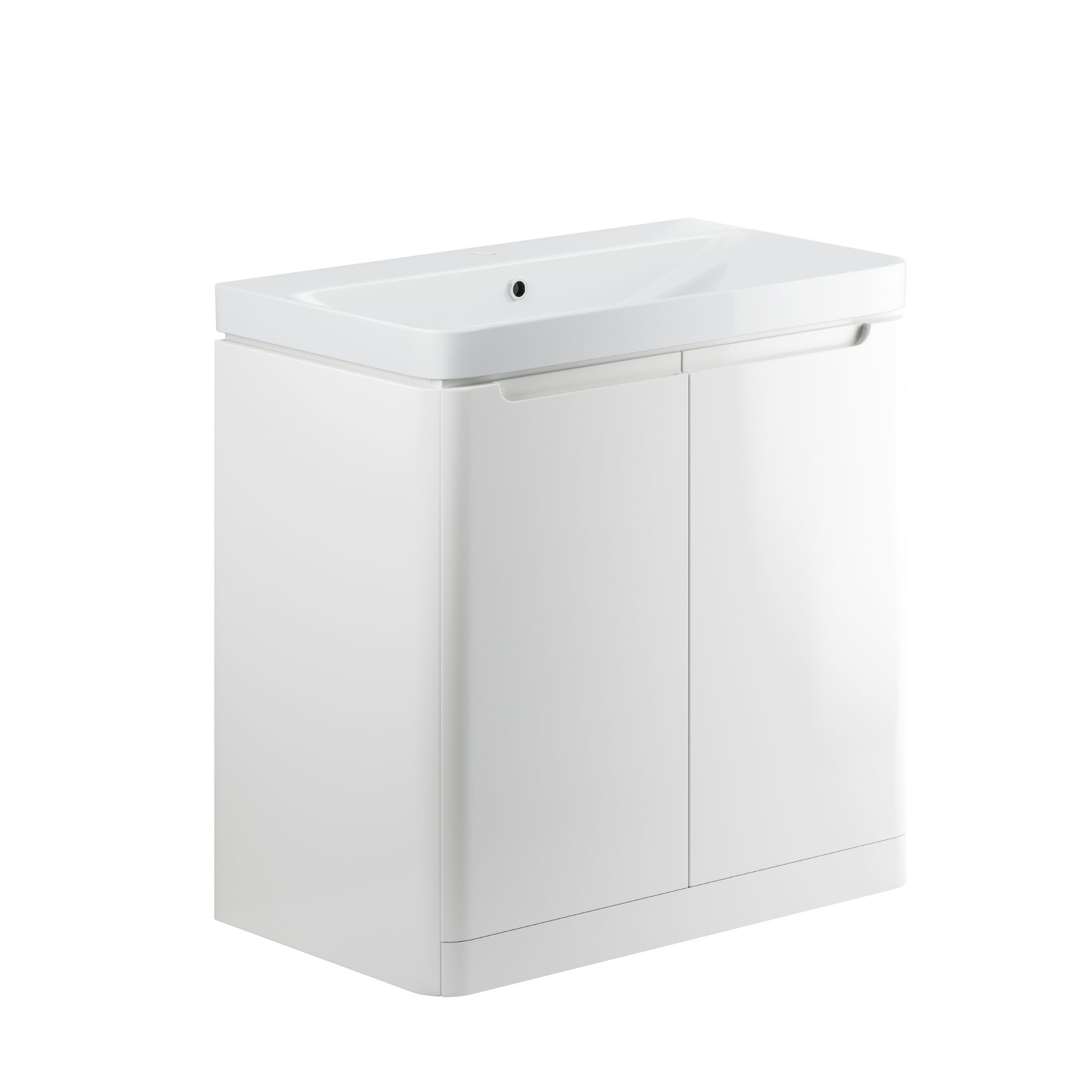 LAM 800 2DR UNIT FLOOR WHITE GLOSS MFMFT0216