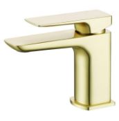 MFCTS1124 FINISSIMO BRUSHED BRASS BASIN MONO