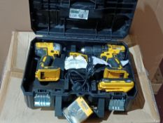 DEWALT DCK2060L2T-SFGB 18V 3.0AH LI-ION XR BRUSHLESS CORDLESS TWIN PACK (337KV) INCLUDERS 1 BATTERY,