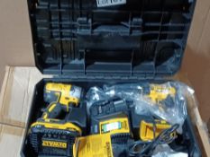 DEWALT DCK2060L2T-SFGB 18V 3.0AH LI-ION XR BRUSHLESS CORDLESS TWIN PACK (337KV) INCLUDES 1 BATTERY