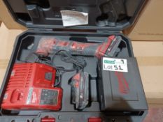 MILWAUKEE M18BMT-202C 18V 2.0AH LI-ION REDLITHIUM CORDLESS MULTI TOOL (488HY), COMES COMPLETE WITH 2