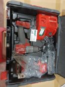 MILWAUKEE M18 FPP2A2-502X FUEL 18V 5.0AH LI-ION REDLITHIUM BRUSHLESS CORDLESS TWIN PACK. COMES