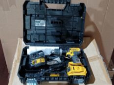 DEWALT DCD778D2T-SFGB 18V 2.0AH LI-ION XR BRUSHLESS CORDLESS COMBI DRILL (268FX) INCLUDES 1 BATTERY,