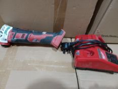MILWAUKEE M18BMT-202C 18V 2.0AH LI-ION REDLITHIUM CORDLESS MULTI TOOL (488HY), INCLUDES CHARGER,