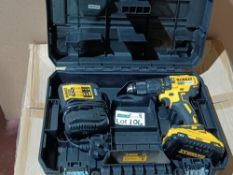 DEWALT DCD778P2T-SFGB 18V 5.0AH LI-ION XR BRUSHLESS CORDLESS COMBI DRILL (906KV) INCLUDES 1 BATTERY,